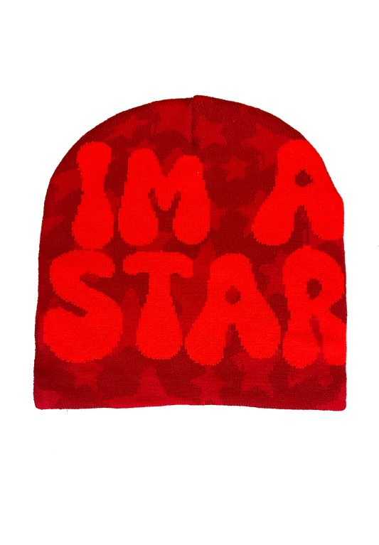 IM A STAR Beanie (Red)