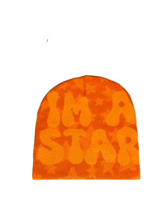 IM A STAR Beanie (Orange)