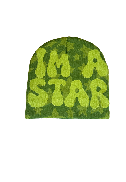 IM A STAR Beanie (Green)